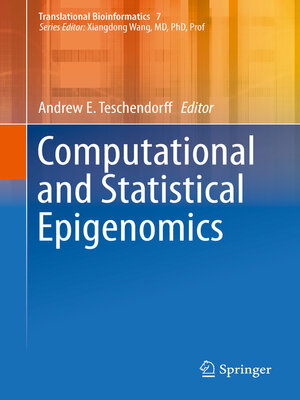 cover image of Computational and Statistical Epigenomics